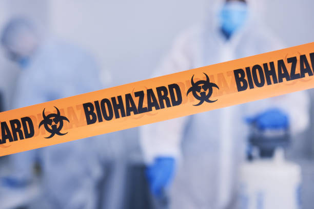 Professional Biohazard technician working in Alto, GA
